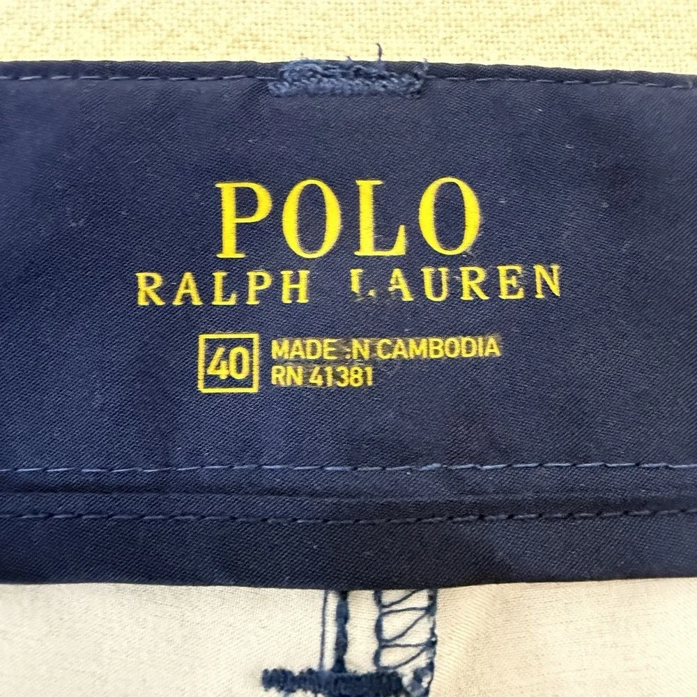 Polo Ralph Lauren Hybrid Performance Shorts Mens 40 Blue Watercolor 9